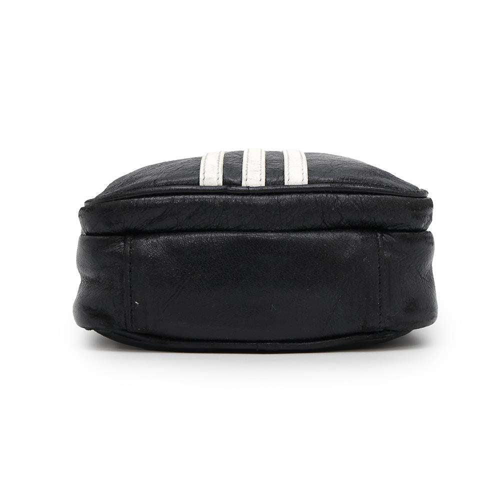 BALENCIAGA Adidas Collaboration Small Crossbody Black721850 Leather