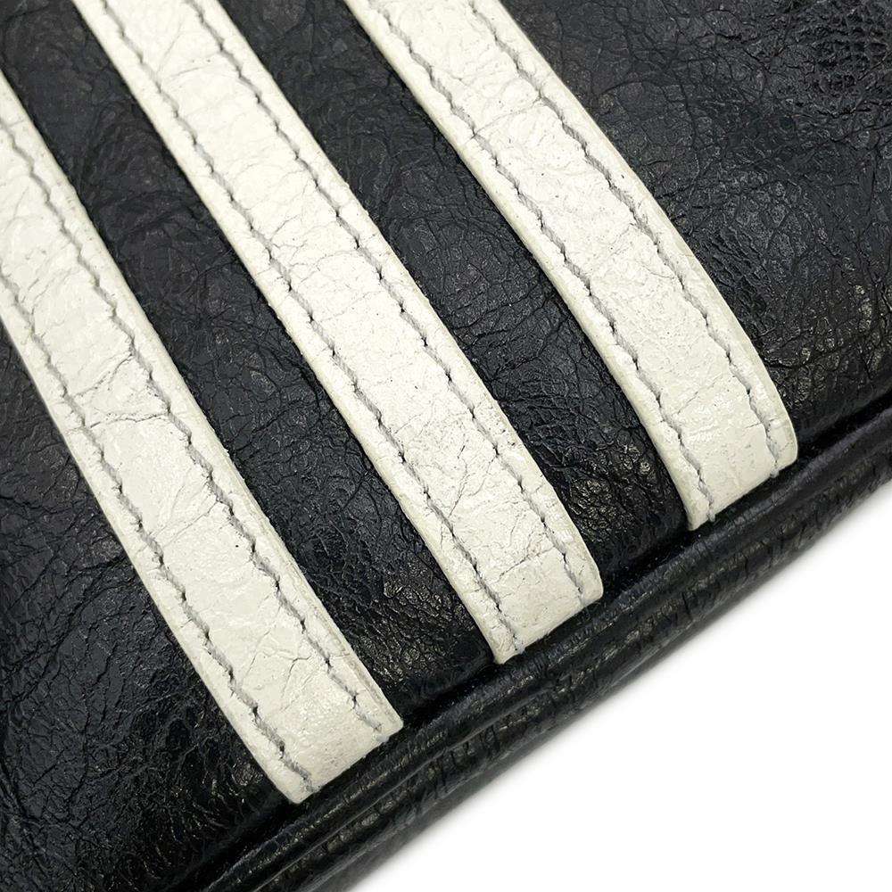 BALENCIAGA Adidas Collaboration Small Crossbody Black721850 Leather