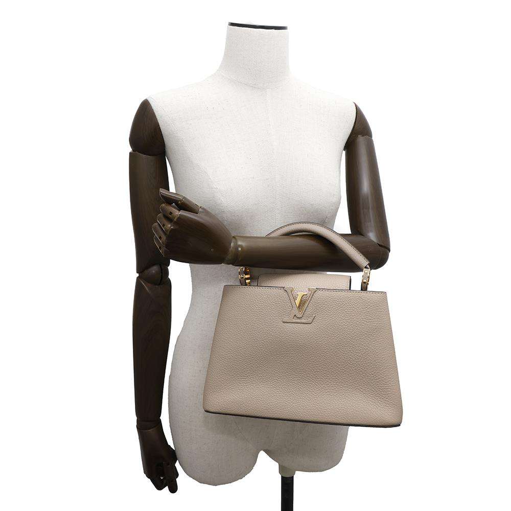 LOUIS VUITTON Capucines GaletM94634 Taurillon Leather Size BB