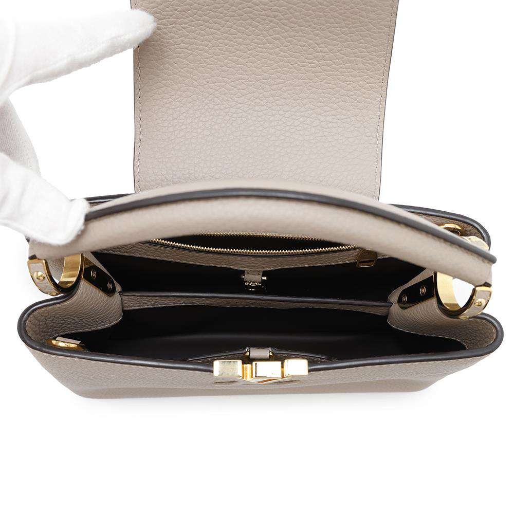 LOUIS VUITTON Capucines GaletM94634 Taurillon Leather Size BB