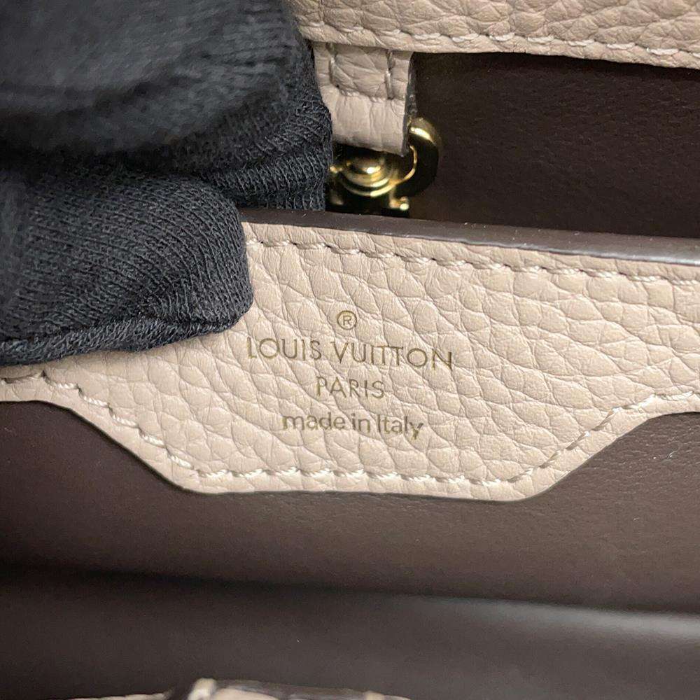 LOUIS VUITTON Capucines GaletM94634 Taurillon Leather Size BB