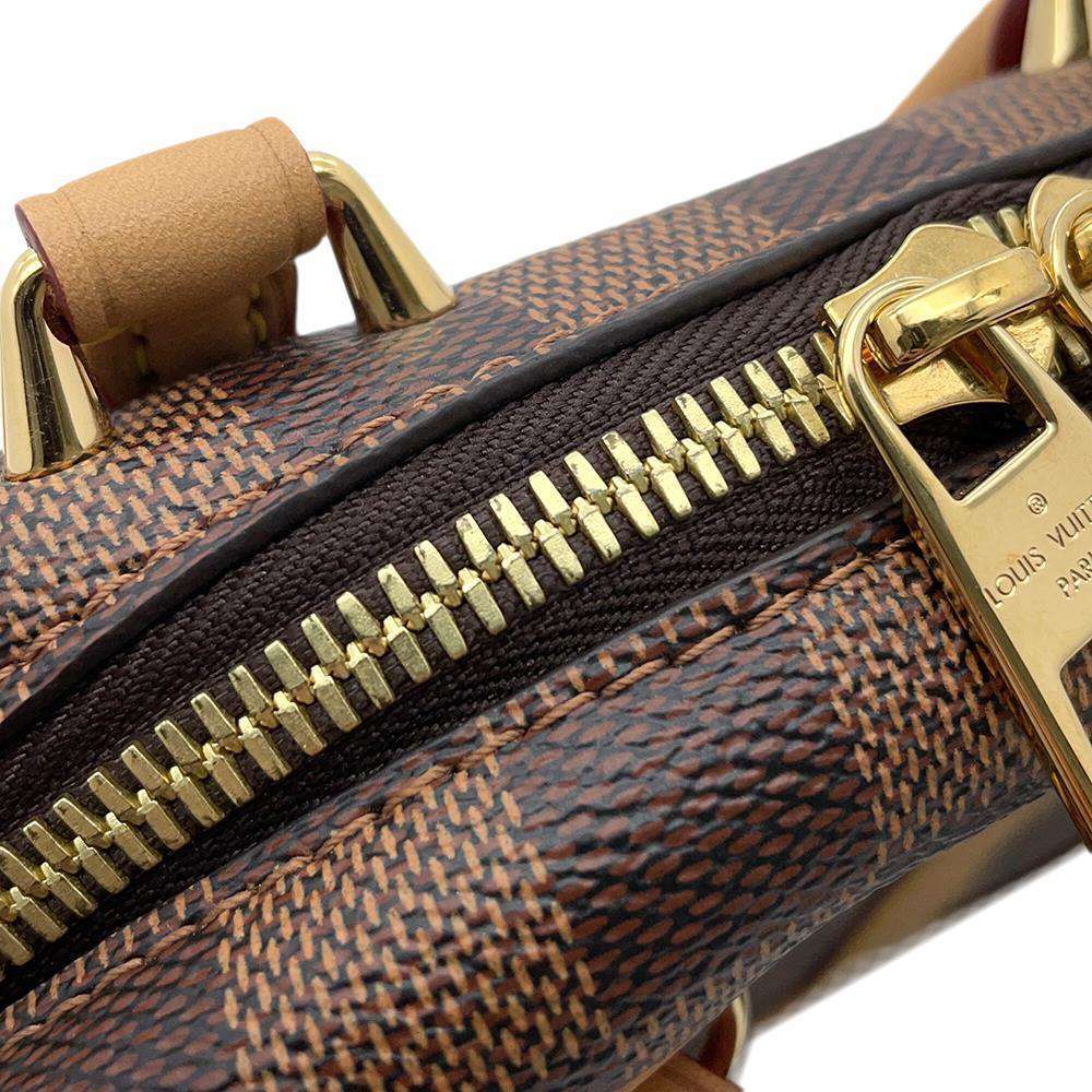 LOUIS VUITTON Valisette Souple BrownN50065 Damier Ebene Canvas Size BB