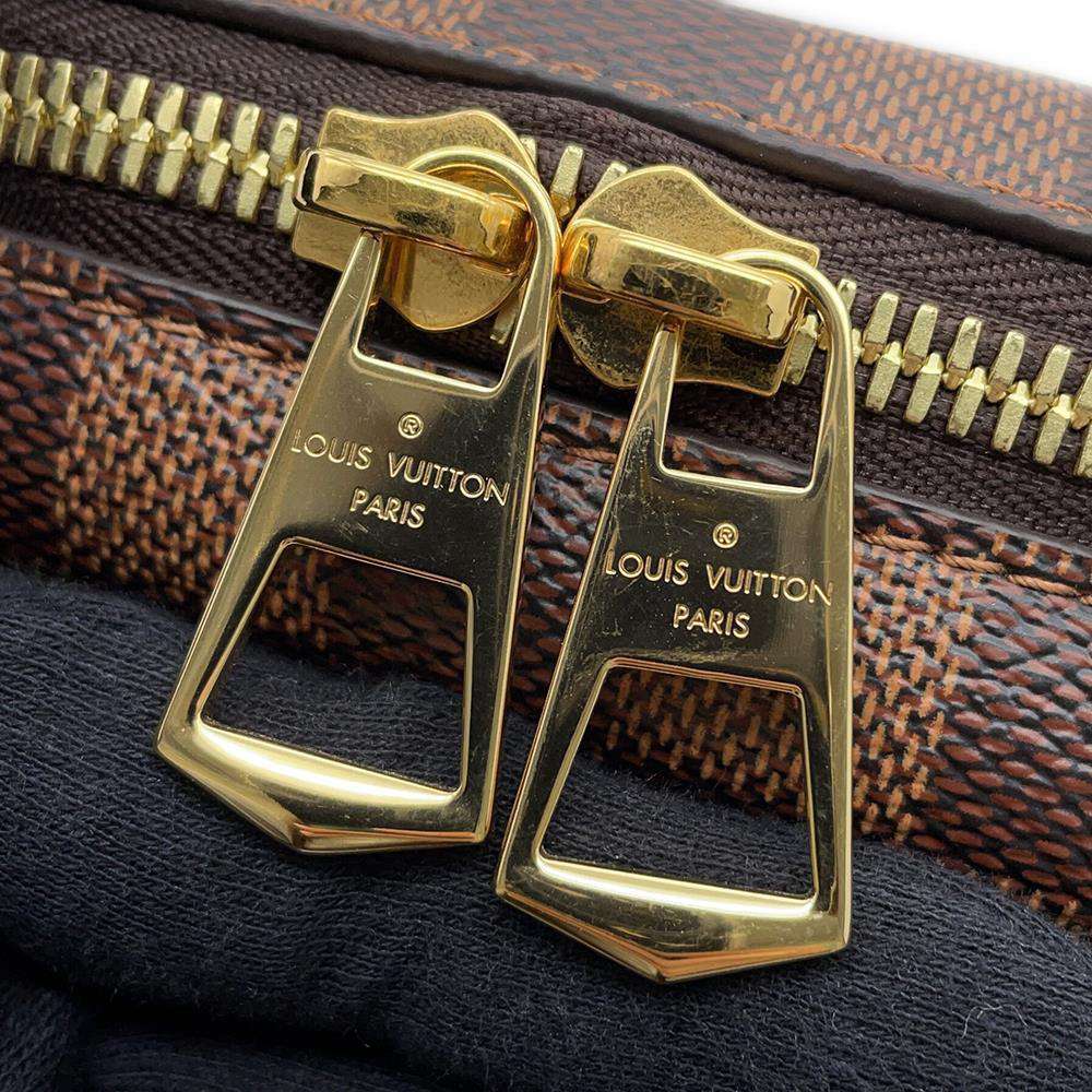 LOUIS VUITTON Valisette Souple BrownN50065 Damier Ebene Canvas Size BB