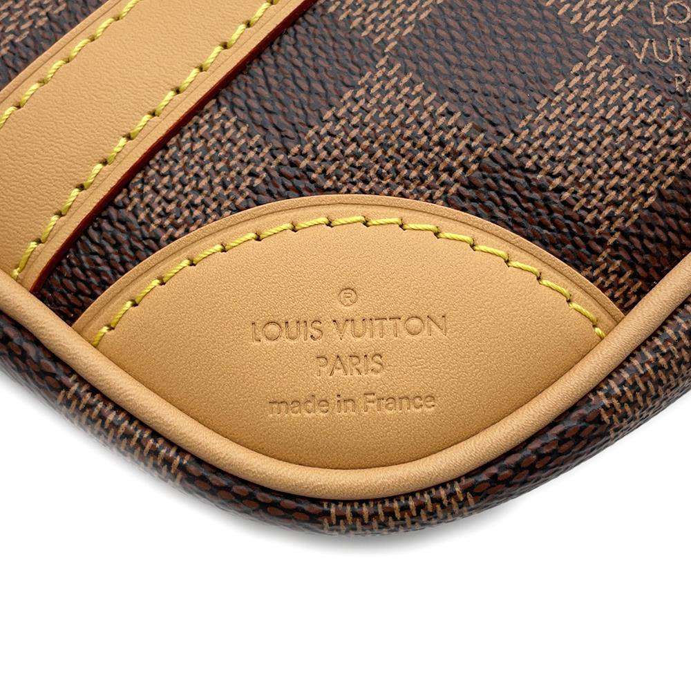 LOUIS VUITTON Valisette Souple BrownN50065 Damier Ebene Canvas Size BB