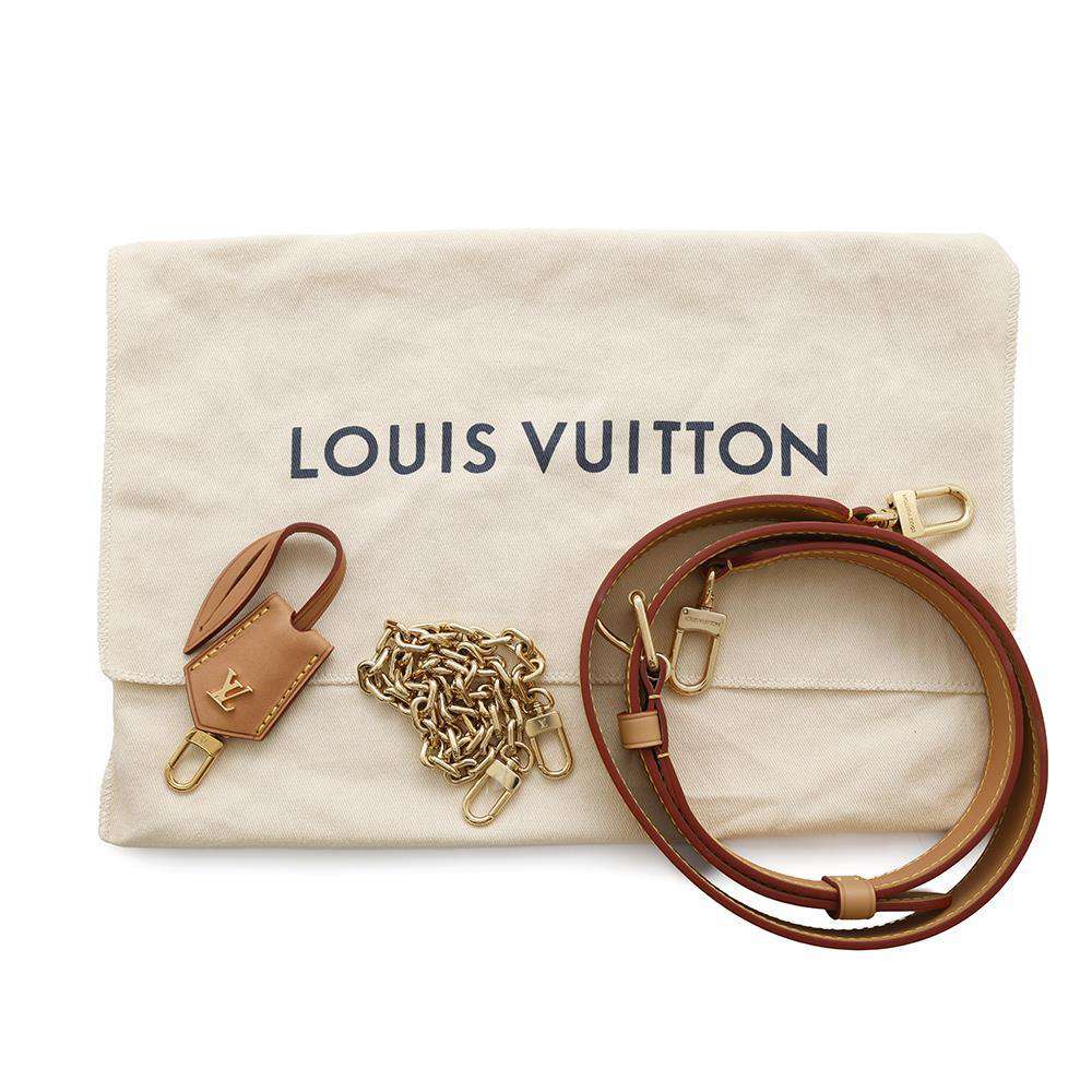 LOUIS VUITTON Valisette Souple BrownN50065 Damier Ebene Canvas Size BB