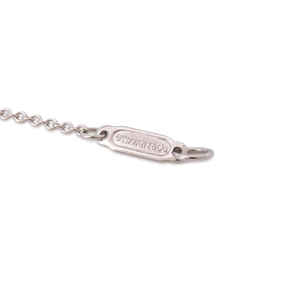 TIFFANY&Co. Quatra Heart Key Necklace Pt950