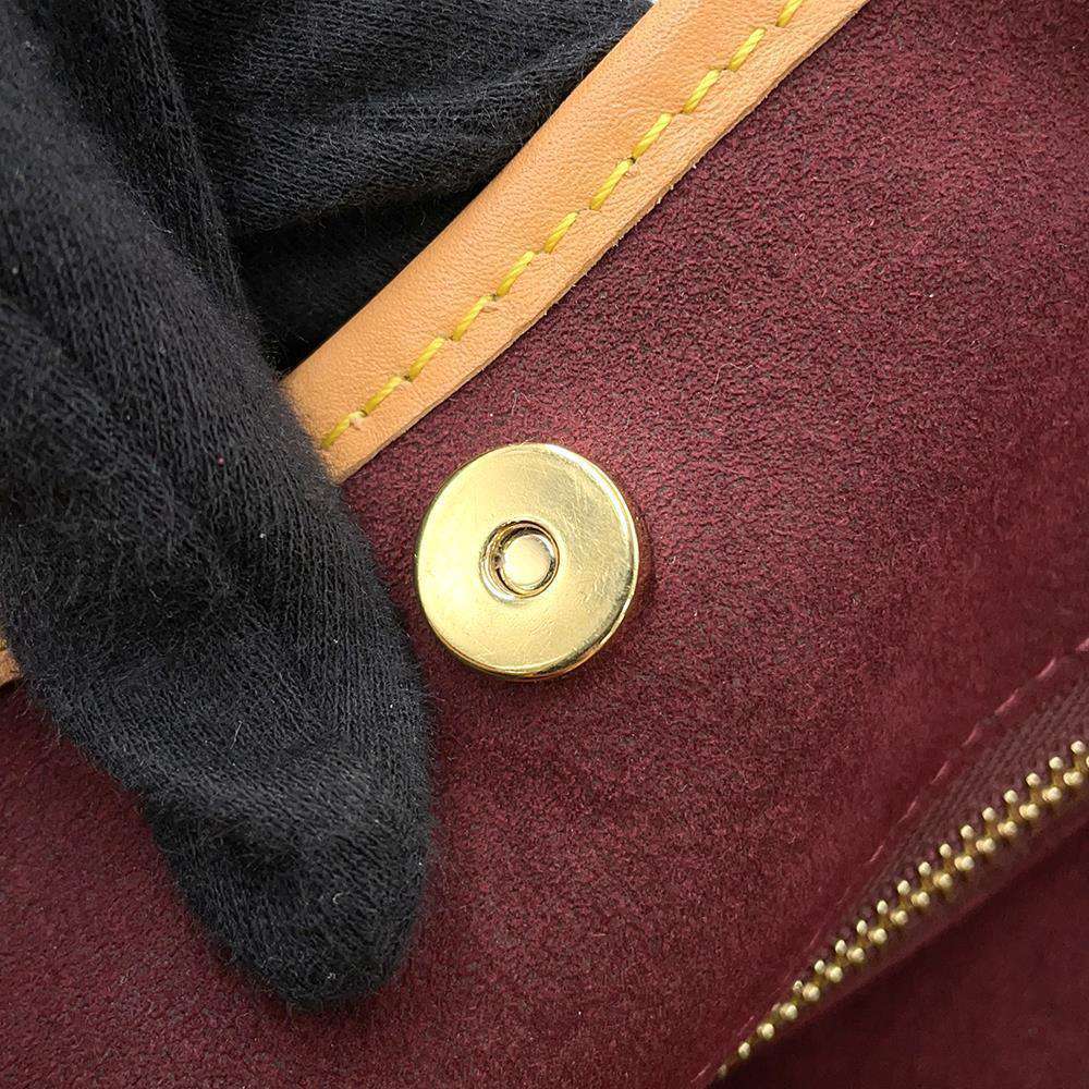 LOUIS VUITTON Carryall NM BordeauxM46197 Monogram Size MM