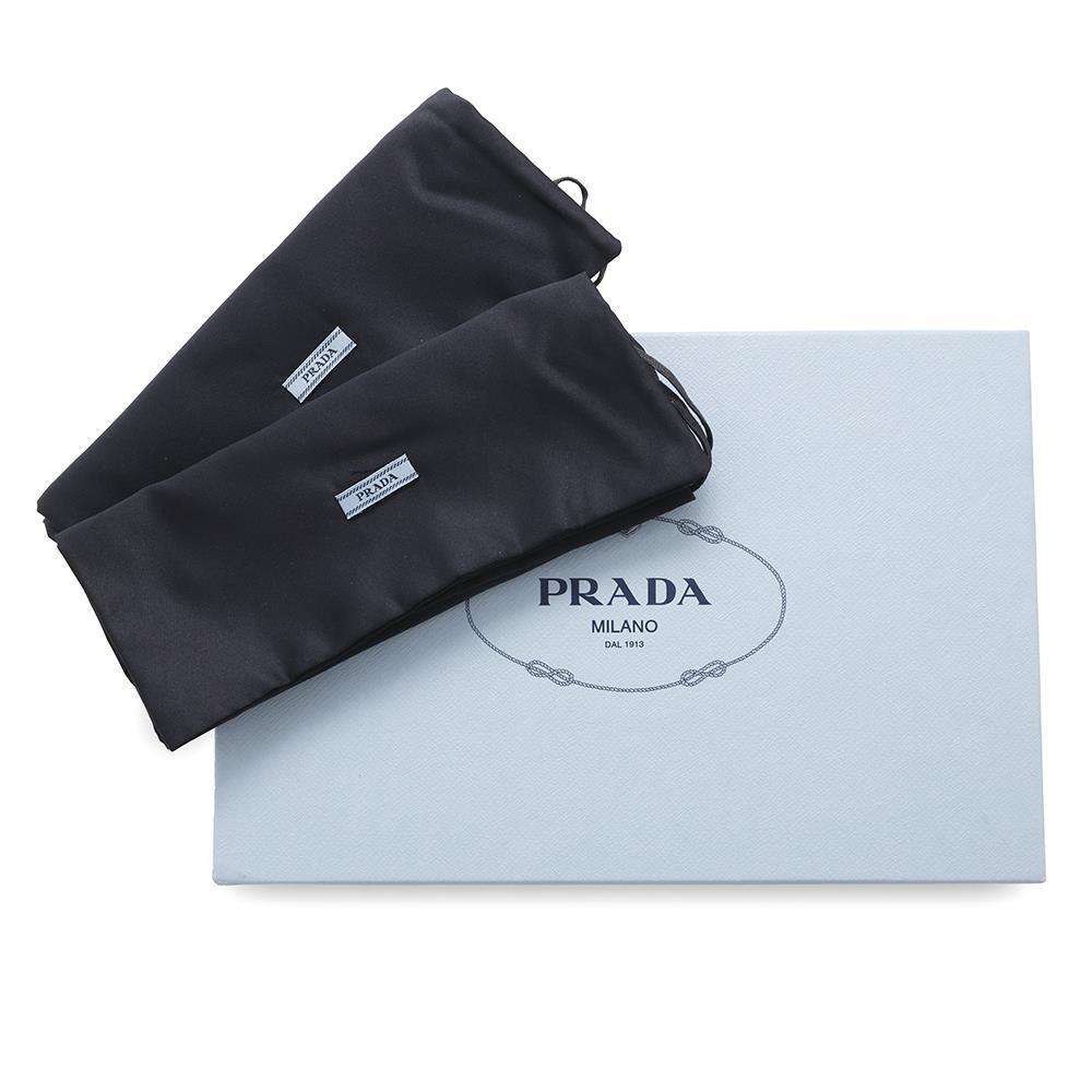 PRADA loafers White1D329N Patent Leather Size 36