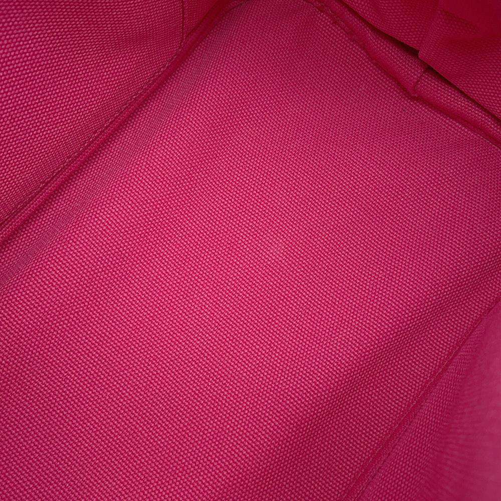 PRADA Canapa ShoulderTote Bag Pink1BG439 Canvas
