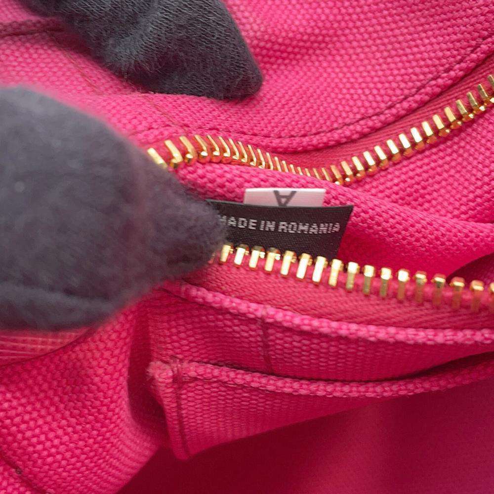PRADA Canapa ShoulderTote Bag Pink1BG439 Canvas