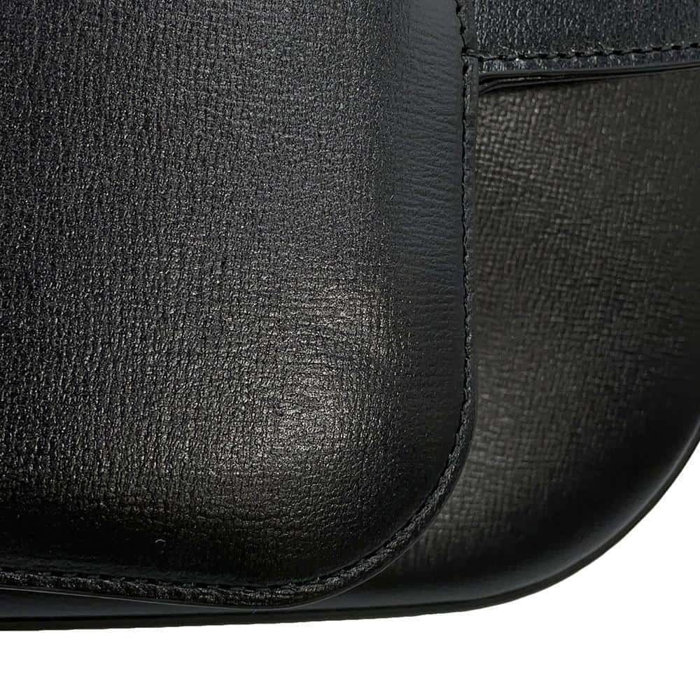 GUCCI Horsebit 1955 Shoulder Black764155 Leather Size Small