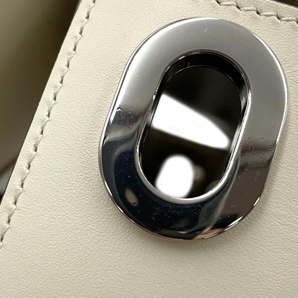 GUCCI Petite Mini Ivory739722 Leather