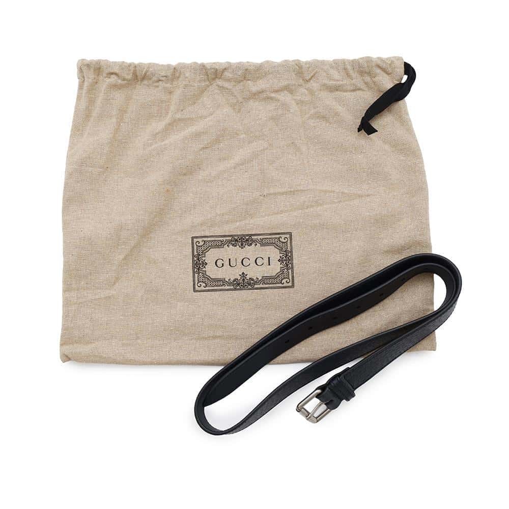 GUCCI GG Supreme Ophidia belt bag Beige/Navy/Red674081 GG Supreme Leather