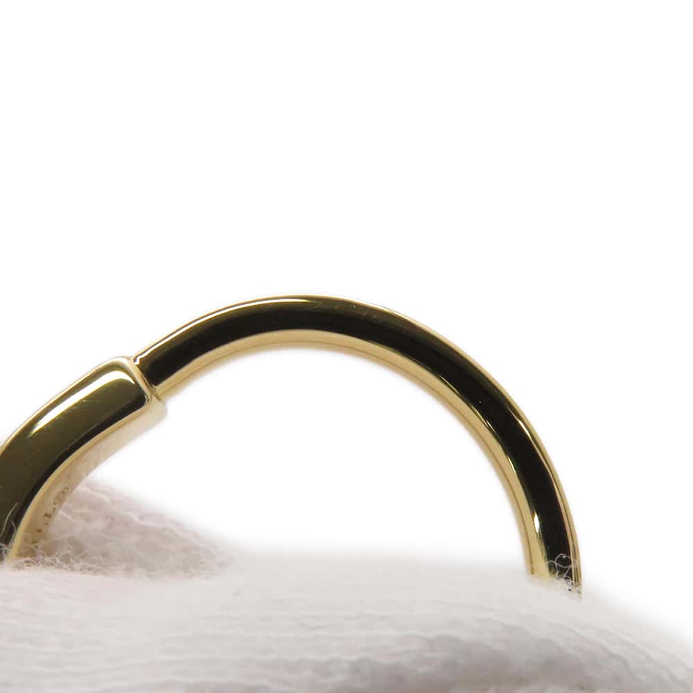 TIFFANY&Co. Padlock Ring Size #10 18K Yellow Gold