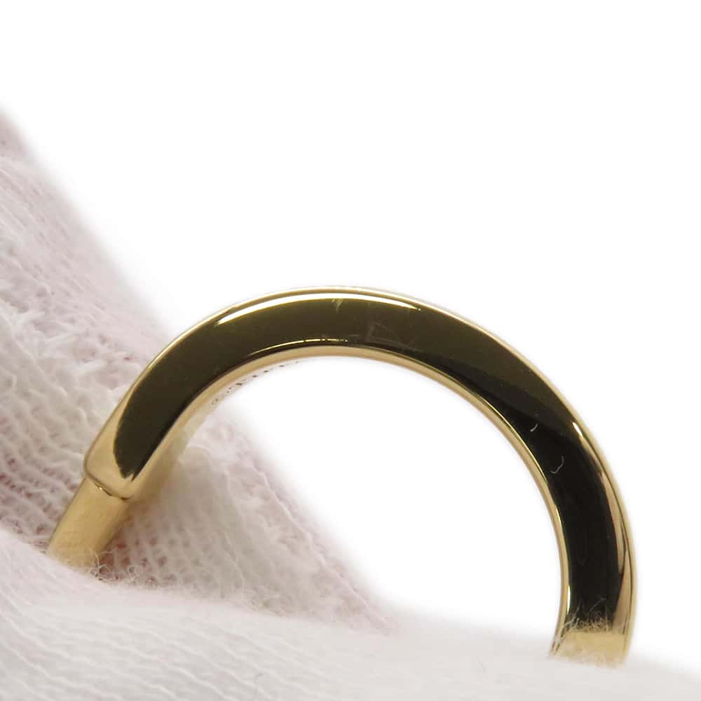 TIFFANY&Co. Padlock Ring Size #10 18K Yellow Gold