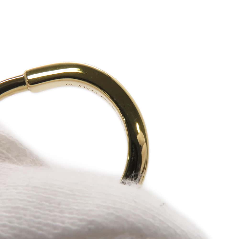 TIFFANY&Co. Padlock Ring Size #10 18K Yellow Gold