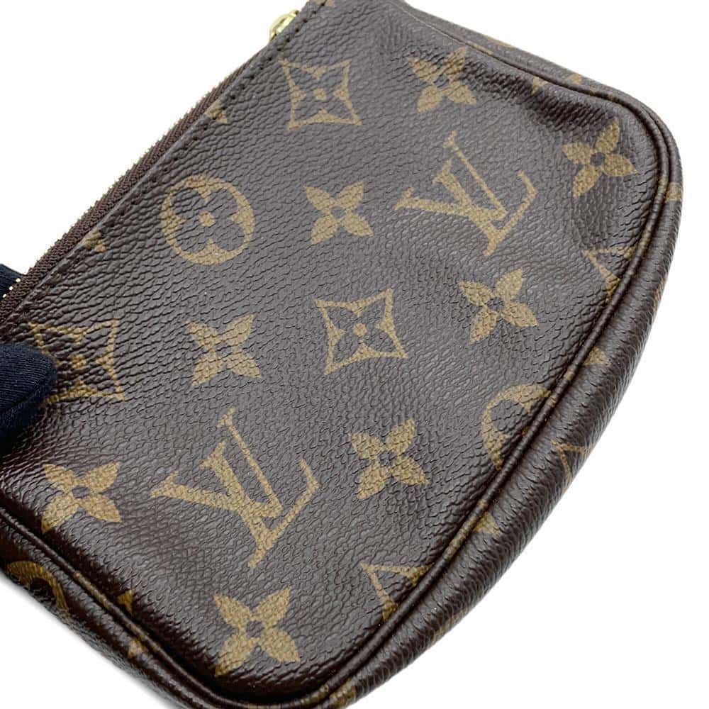 LOUIS VUITTON Mini Pochette Accessoires T&B BrownM60153 Monogram