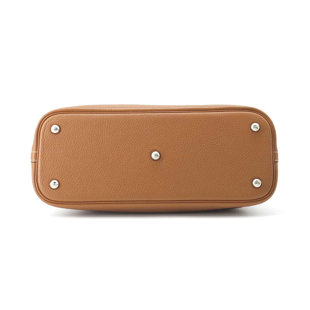 HERMES Bolide Gold Taurillon Clemence Size 31