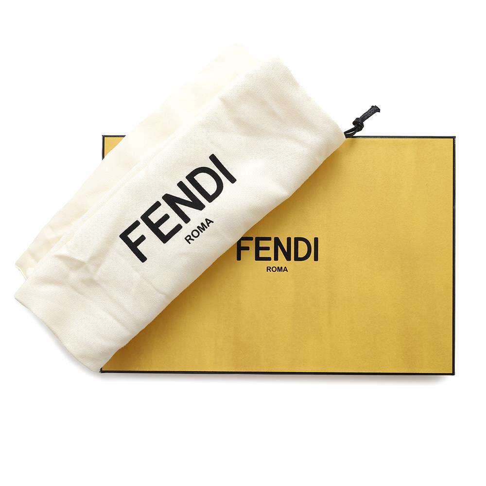 FENDI Colibri Pumps Pink Canvas Size 34H