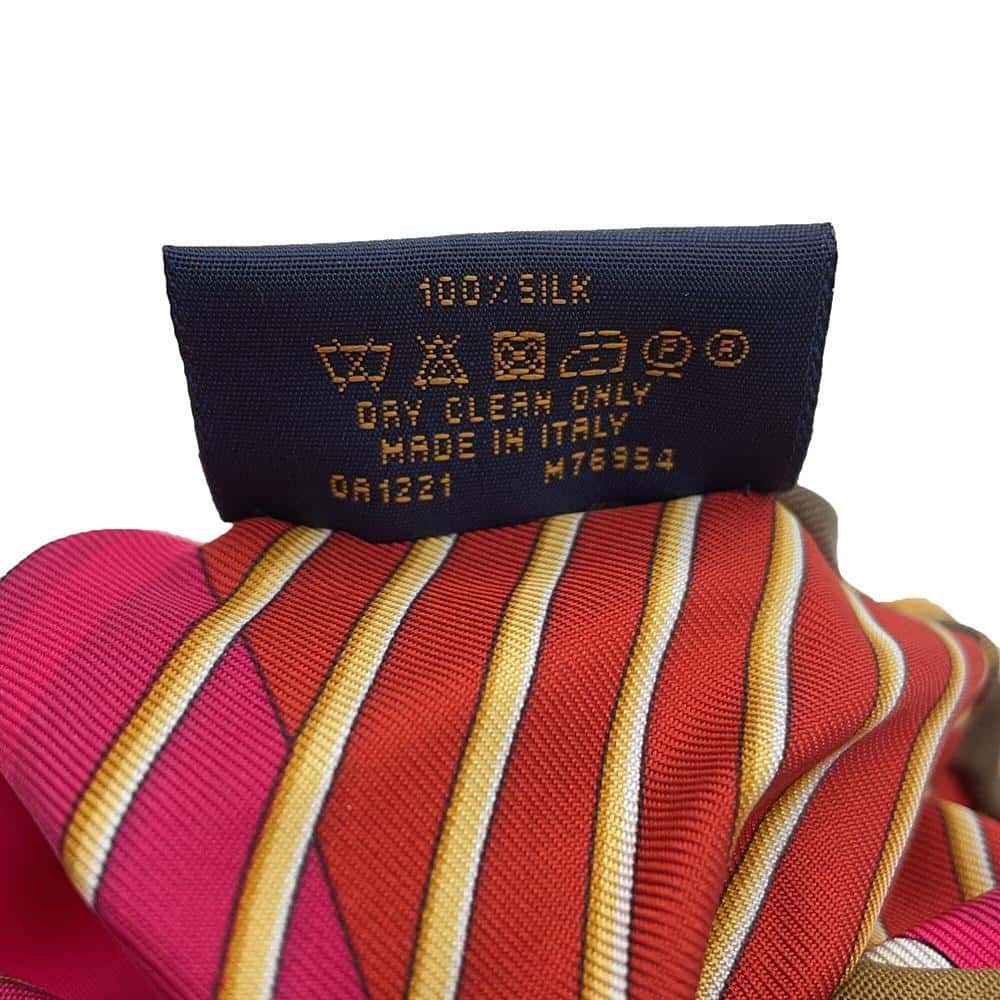 LOUIS VUITTON Scrunchie Toro Shoe Brown/PinkM76954 Silk 100%