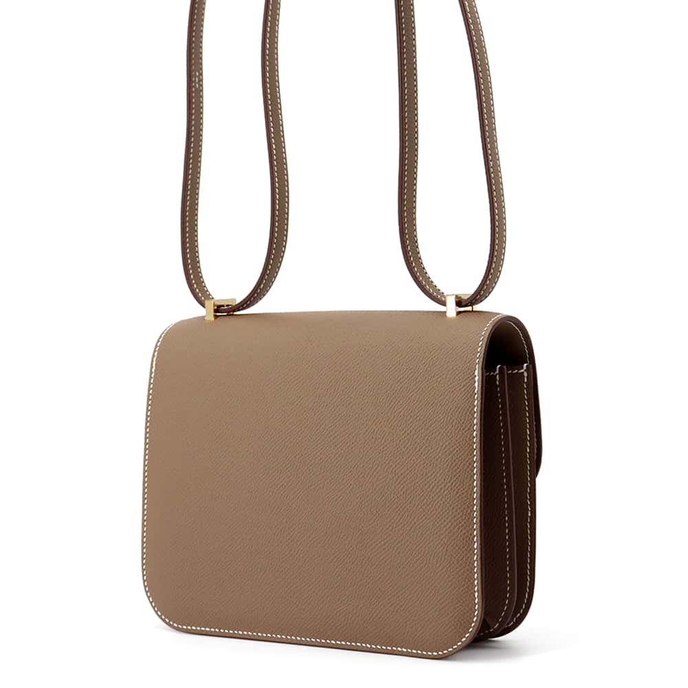 HERMES Constance3 Miroir Etoupe Epsom Size Mini