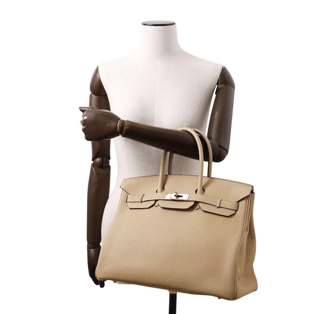 HERMES Birkin Trench Togo Leather Size 35