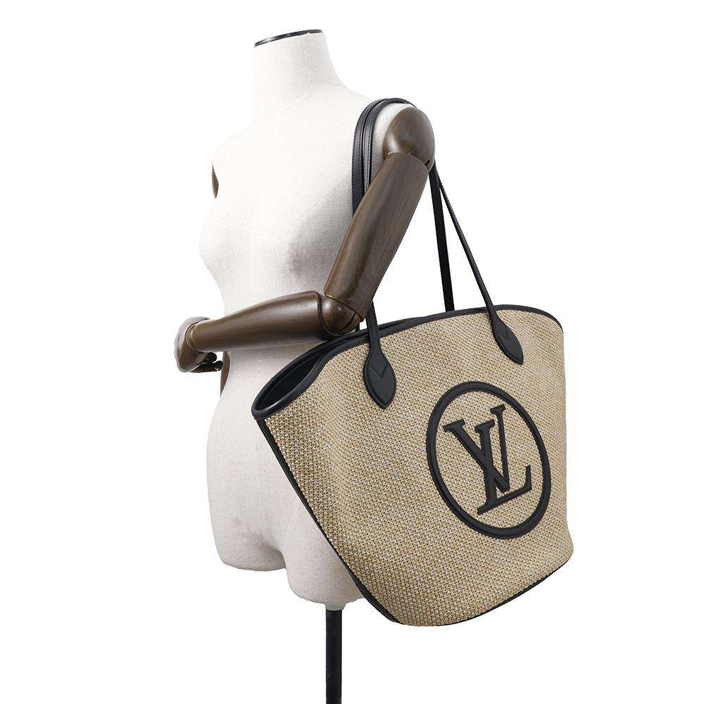 LOUIS VUITTON Saint Jacques NoirM59808 Raffia Leather
