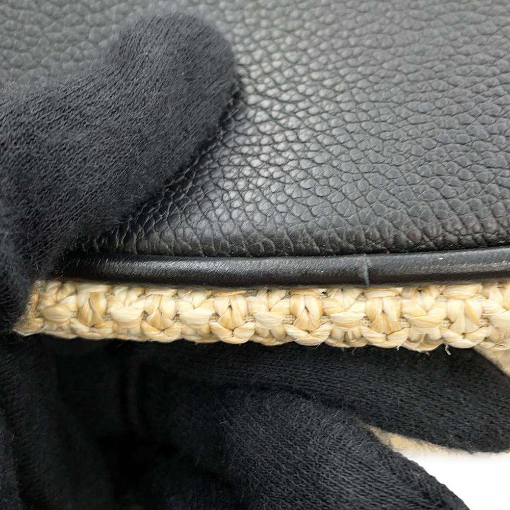 LOUIS VUITTON Saint Jacques NoirM59808 Raffia Leather