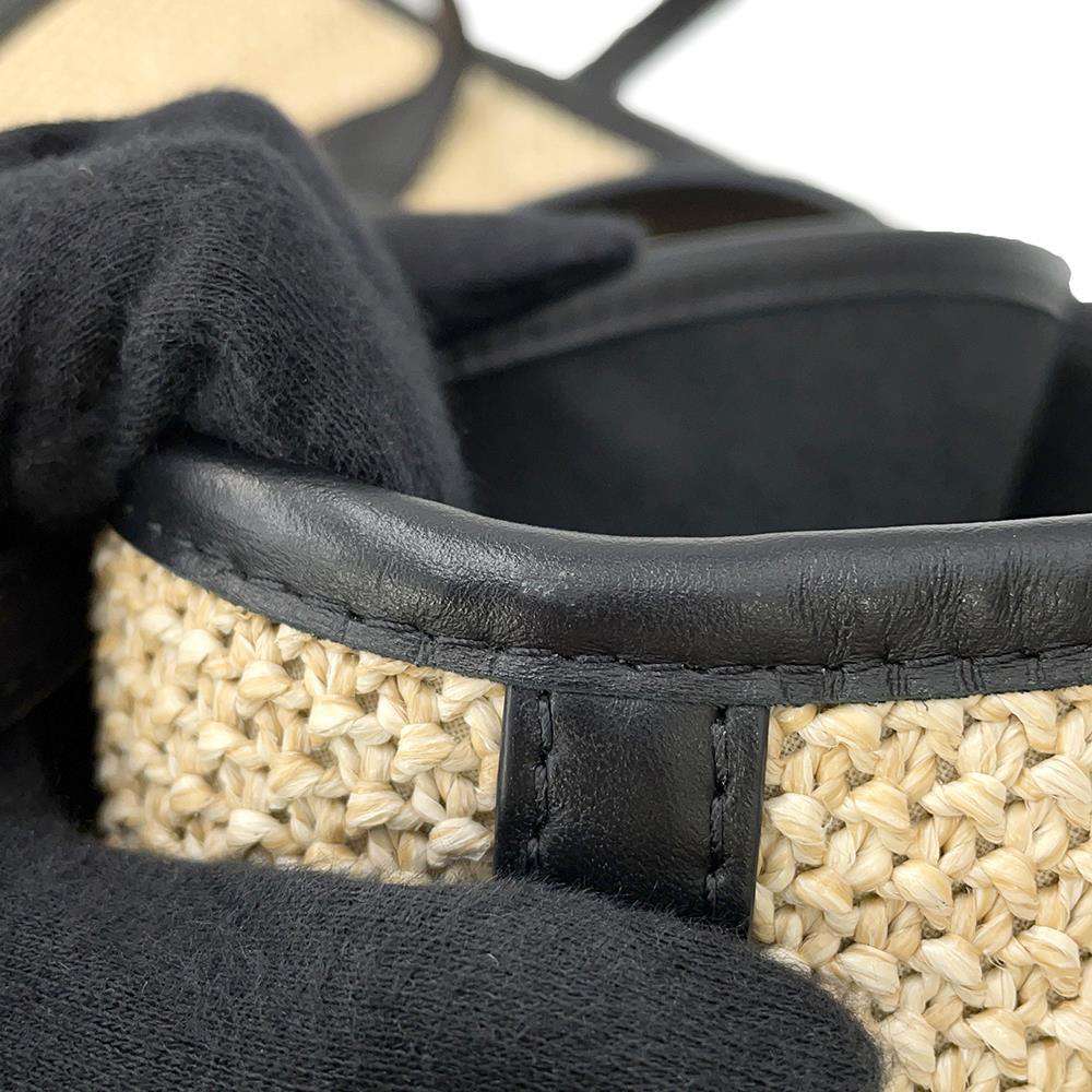 LOUIS VUITTON Saint Jacques NoirM59808 Raffia Leather