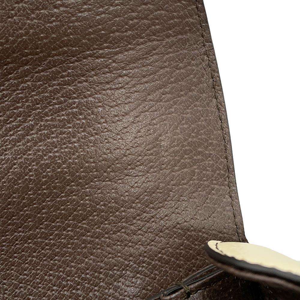 GUCCI GG Supreme Bamboo 2WAY Top Handle Bag Brown/Multicolor679632 PVC Leather Size Medium