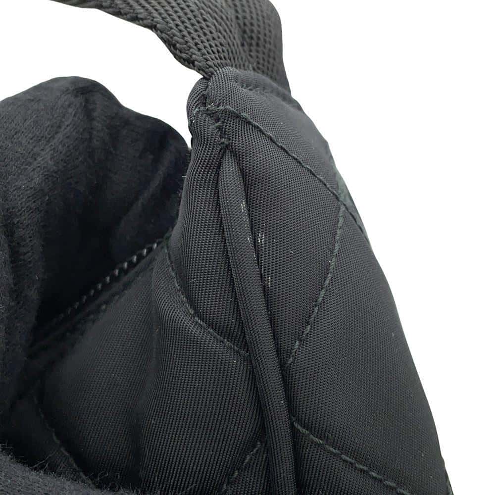 PRADA Quilted handbag Black1NE051 Nylon