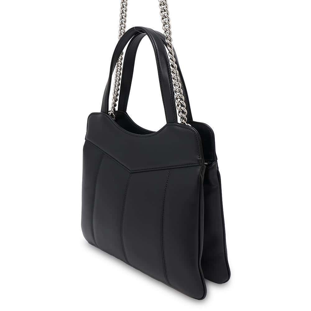 GUCCI Petit GG Small 2way Bag Black745918 Leather