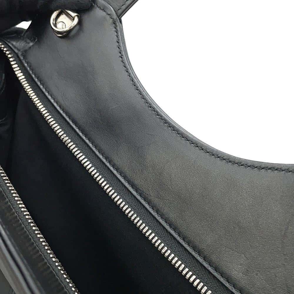 GUCCI Petit GG Small 2way Bag Black745918 Leather