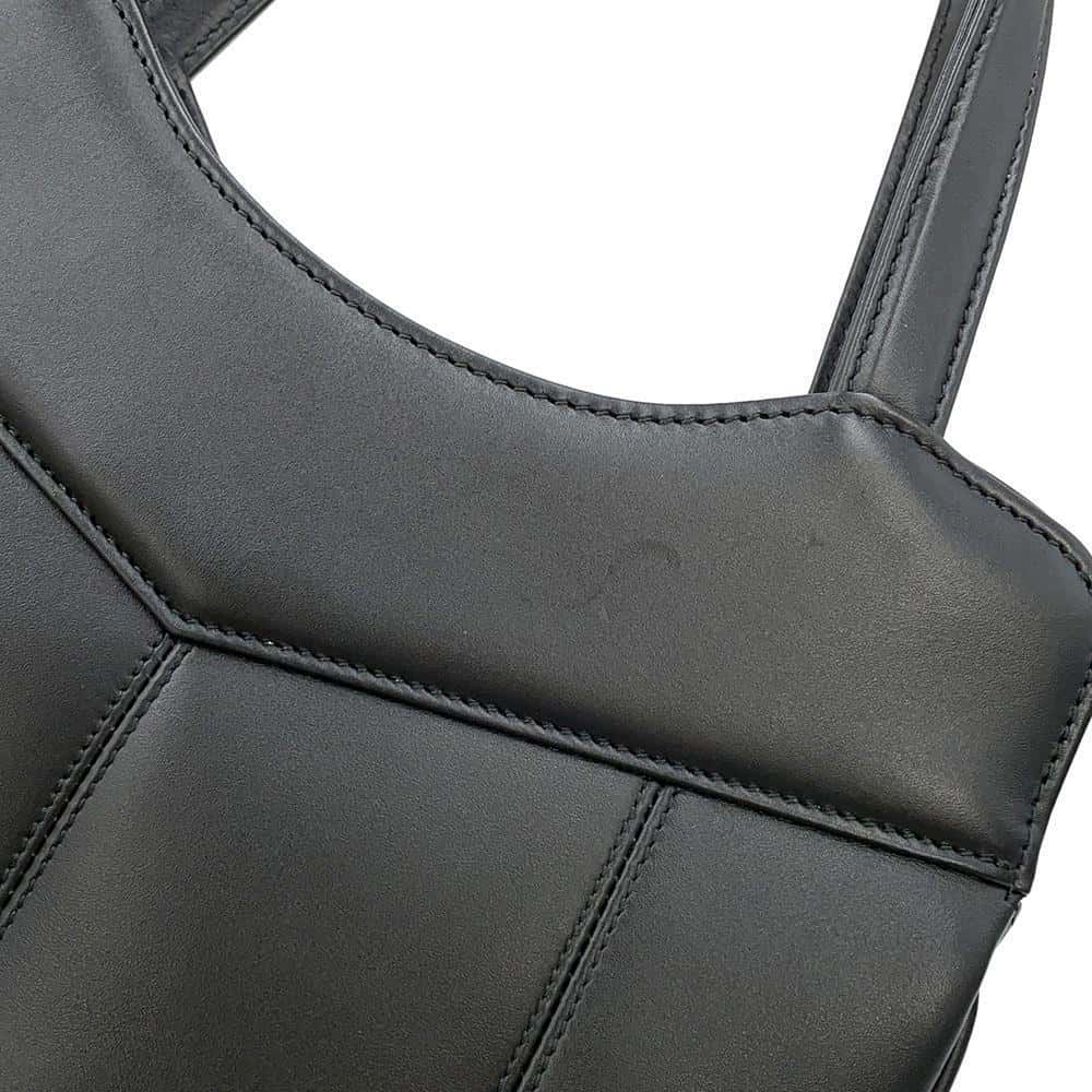 GUCCI Petit GG Small 2way Bag Black745918 Leather
