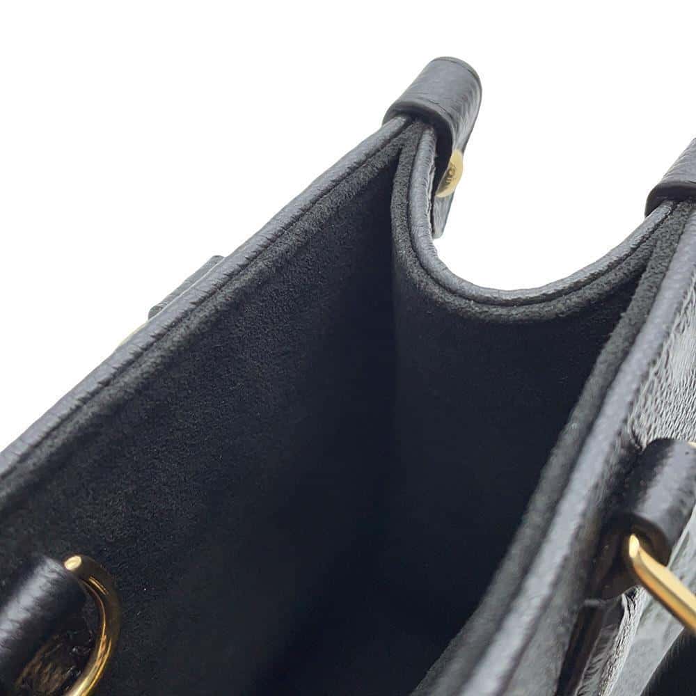 LOUIS VUITTON Onthego NoirM46993 Monogram Empreinte Leather Size BB