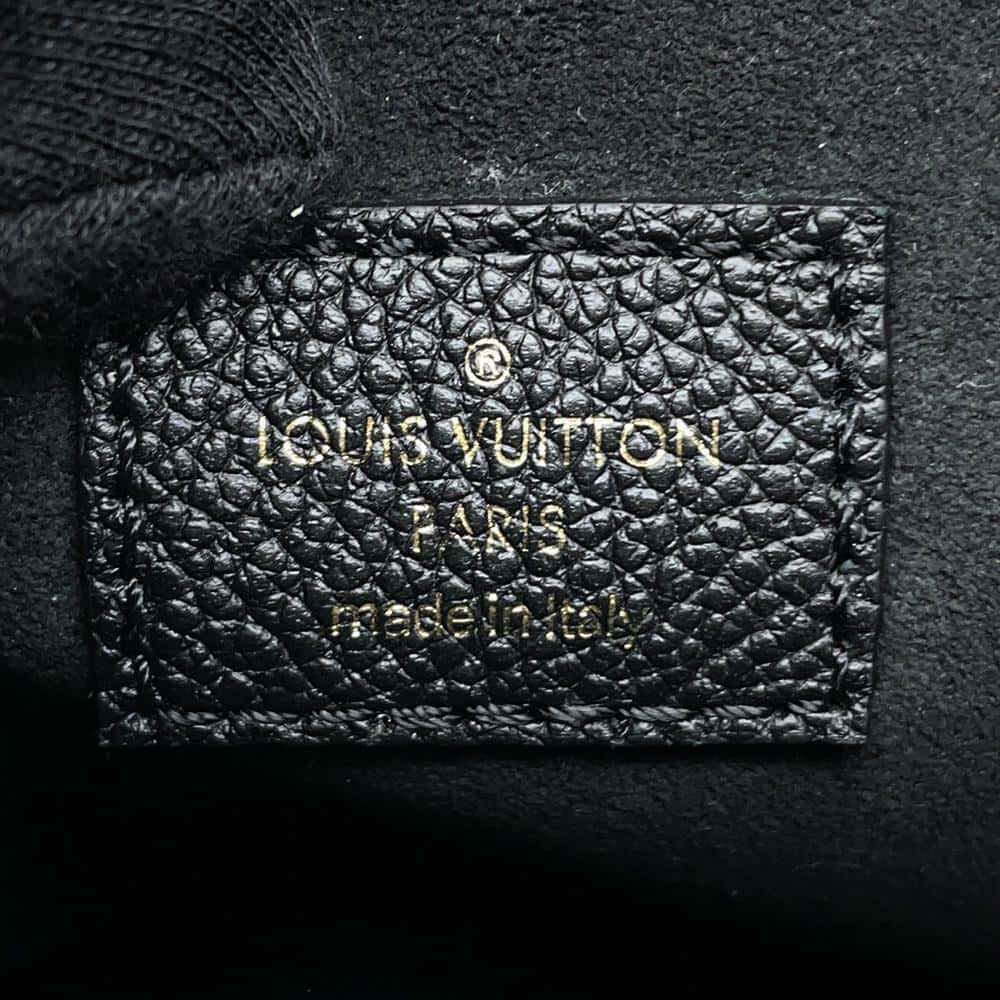 LOUIS VUITTON Onthego NoirM46993 Monogram Empreinte Leather Size BB