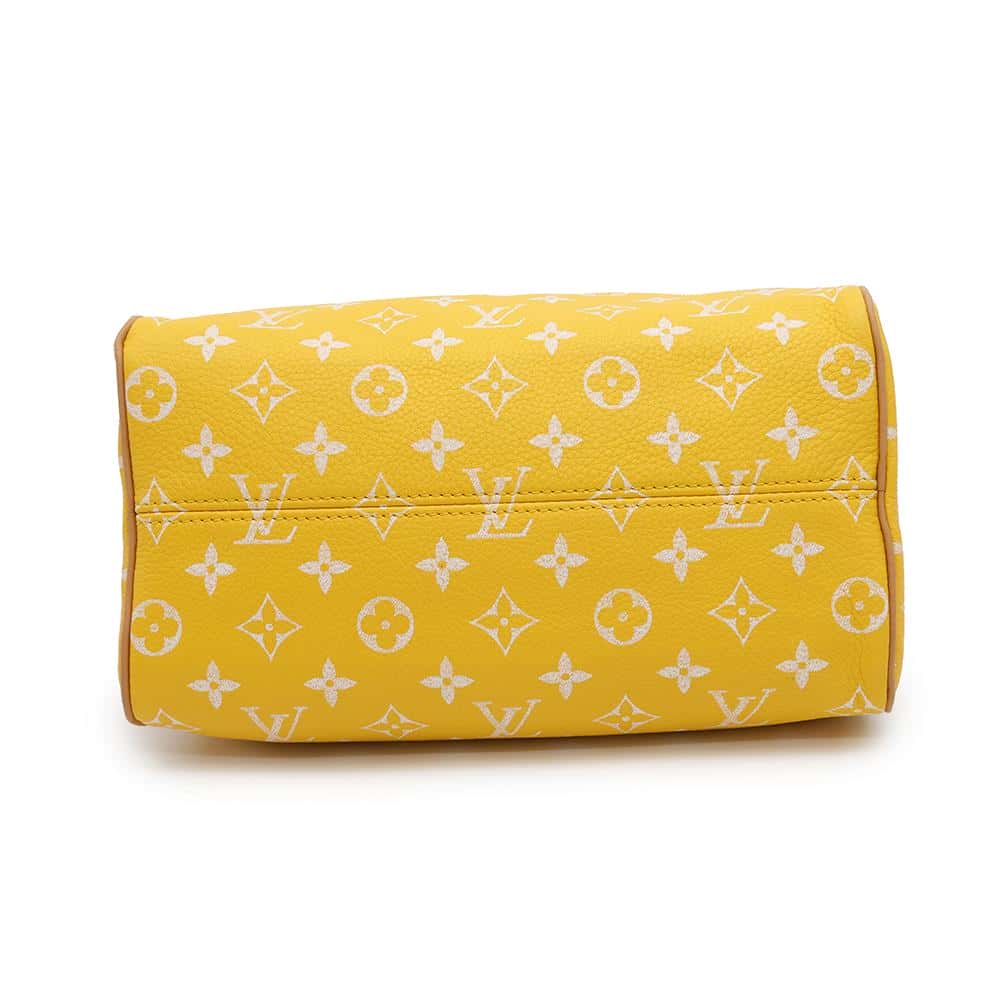 LOUIS VUITTON Speedy P9 Bandouliere YellowM24426 JauneMatt Size 25