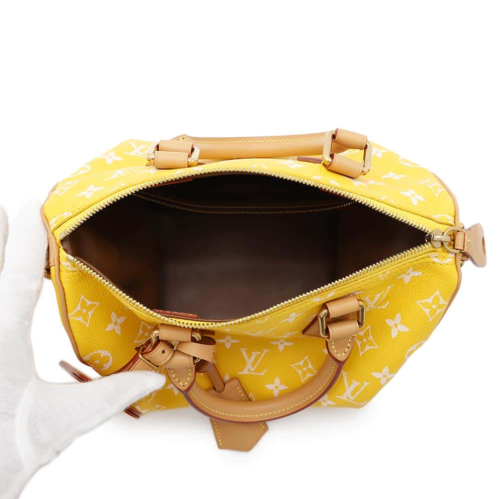 LOUIS VUITTON Speedy P9 Bandouliere YellowM24426 JauneMatt Size 25