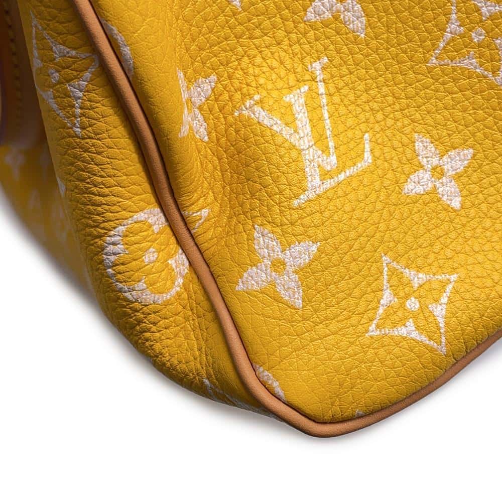 LOUIS VUITTON Speedy P9 Bandouliere YellowM24426 JauneMatt Size 25