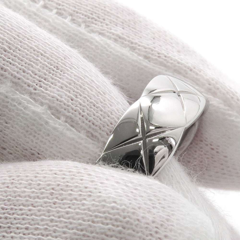 CHANEL Coco Crush Collection MediumRing Size 59/#19J10570 18K White Gold