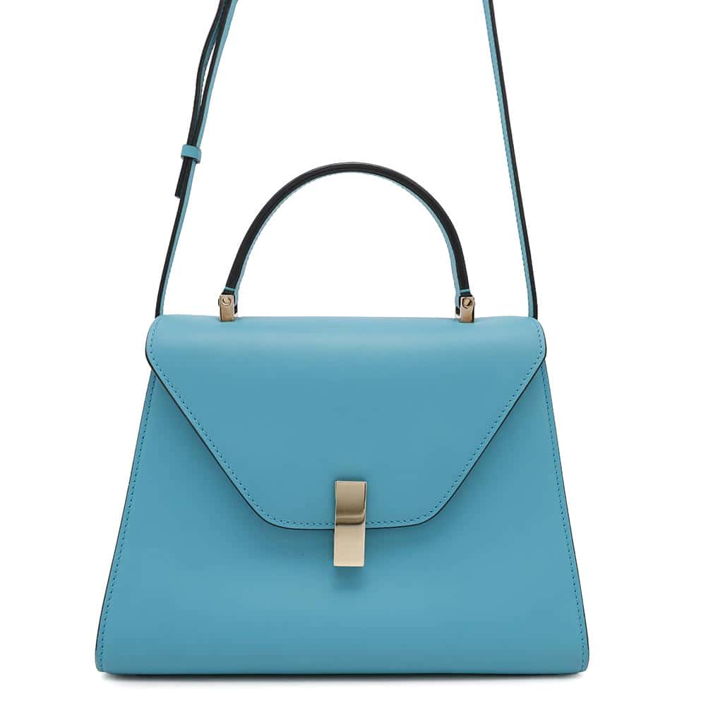 Valextra Valextra Iside Jewel Aqua MarinaWBES0056089LOCLGBA Smooth Calf Leather Size Medium