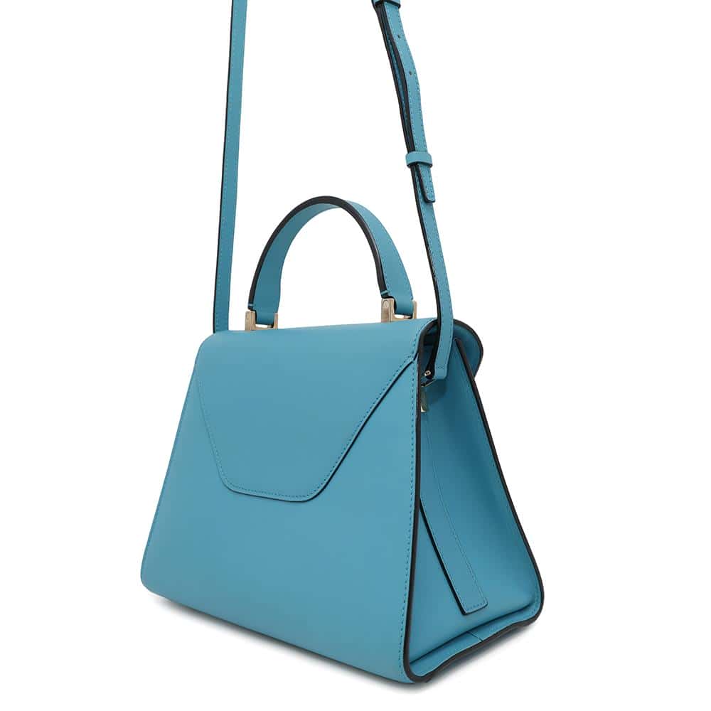 Valextra Valextra Iside Jewel Aqua MarinaWBES0056089LOCLGBA Smooth Calf Leather Size Medium