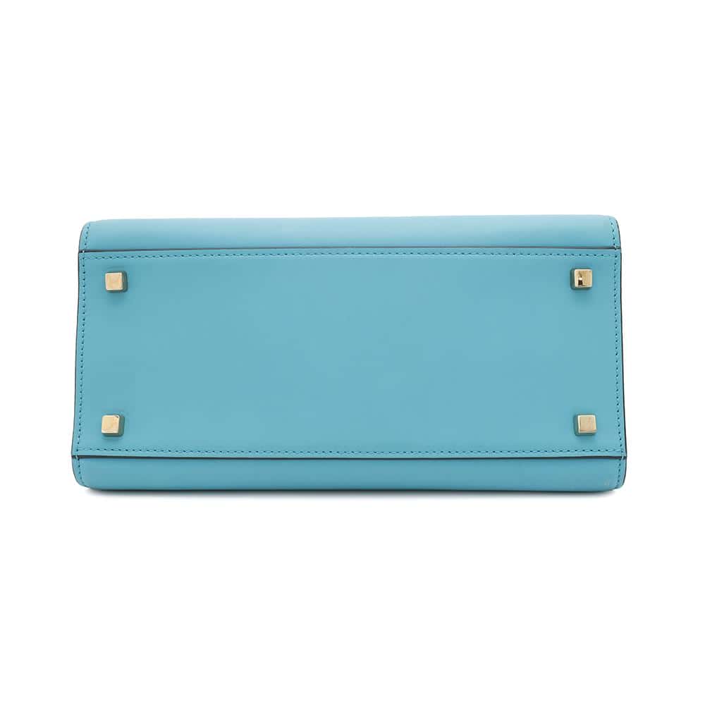 Valextra Valextra Iside Jewel Aqua MarinaWBES0056089LOCLGBA Smooth Calf Leather Size Medium