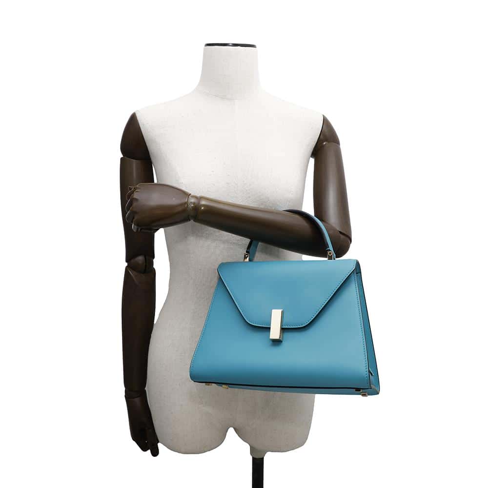 Valextra Valextra Iside Jewel Aqua MarinaWBES0056089LOCLGBA Smooth Calf Leather Size Medium