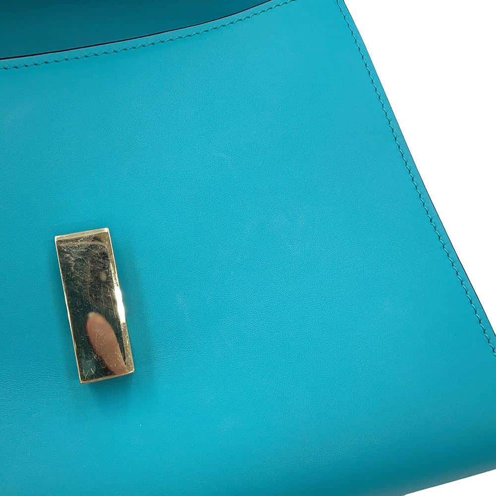 Valextra Valextra Iside Jewel Aqua MarinaWBES0056089LOCLGBA Smooth Calf Leather Size Medium