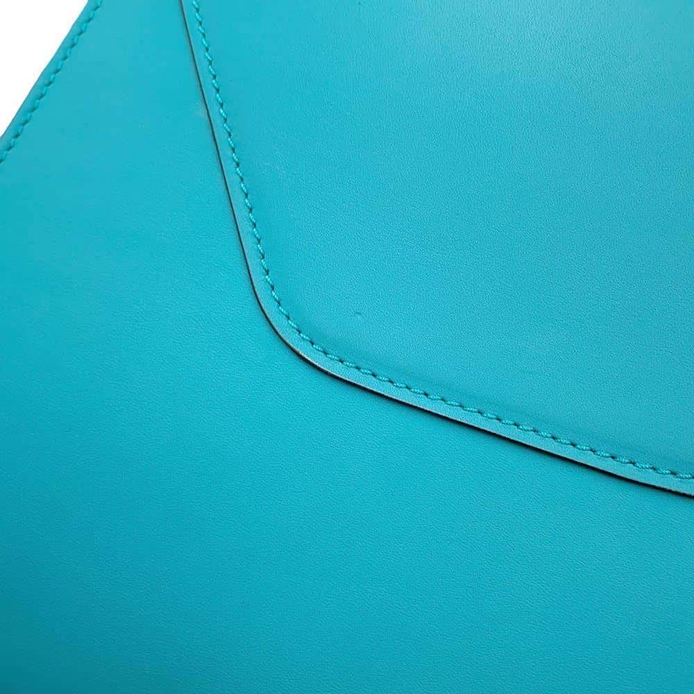 Valextra Valextra Iside Jewel Aqua MarinaWBES0056089LOCLGBA Smooth Calf Leather Size Medium