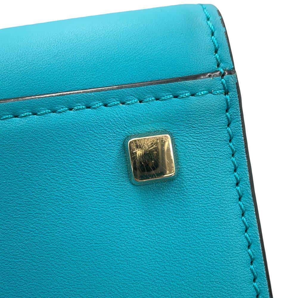 Valextra Valextra Iside Jewel Aqua MarinaWBES0056089LOCLGBA Smooth Calf Leather Size Medium