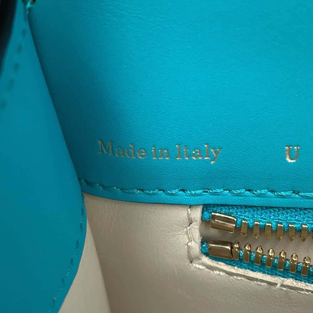Valextra Valextra Iside Jewel Aqua MarinaWBES0056089LOCLGBA Smooth Calf Leather Size Medium