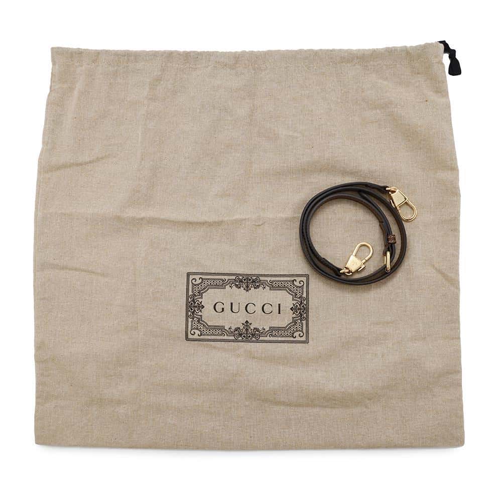 GUCCI GG Supreme 2way tote Beige/Brown735396 PVC Leather