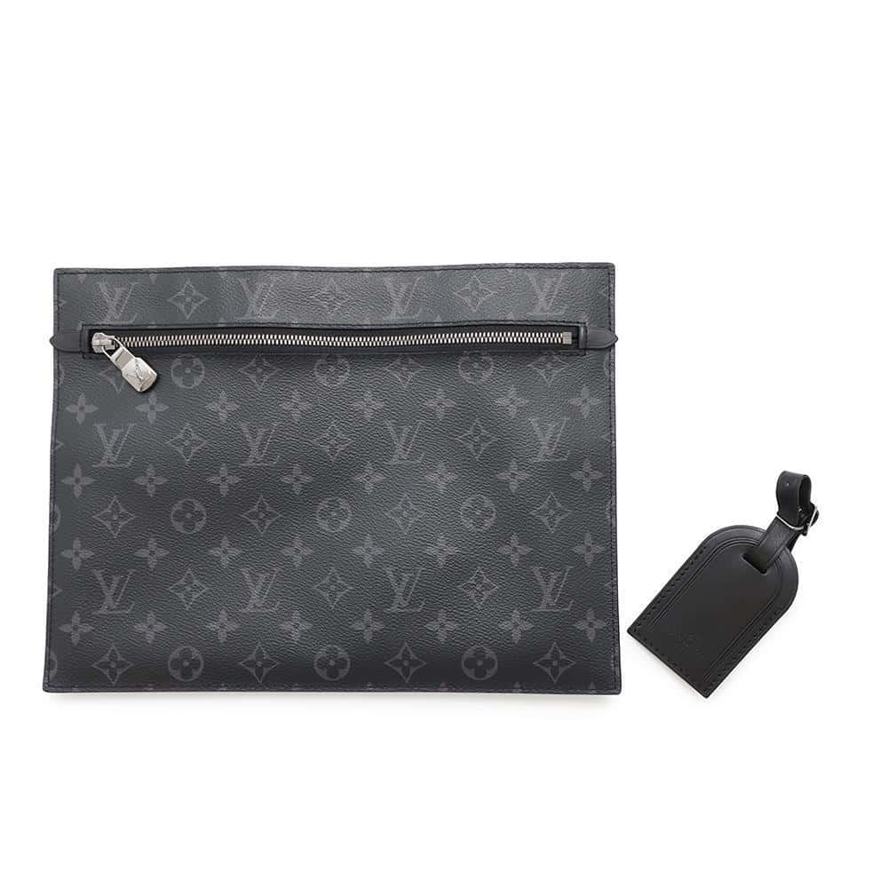 LOUIS VUITTON Grand Sac NoirM44733 Monogram Eclipse